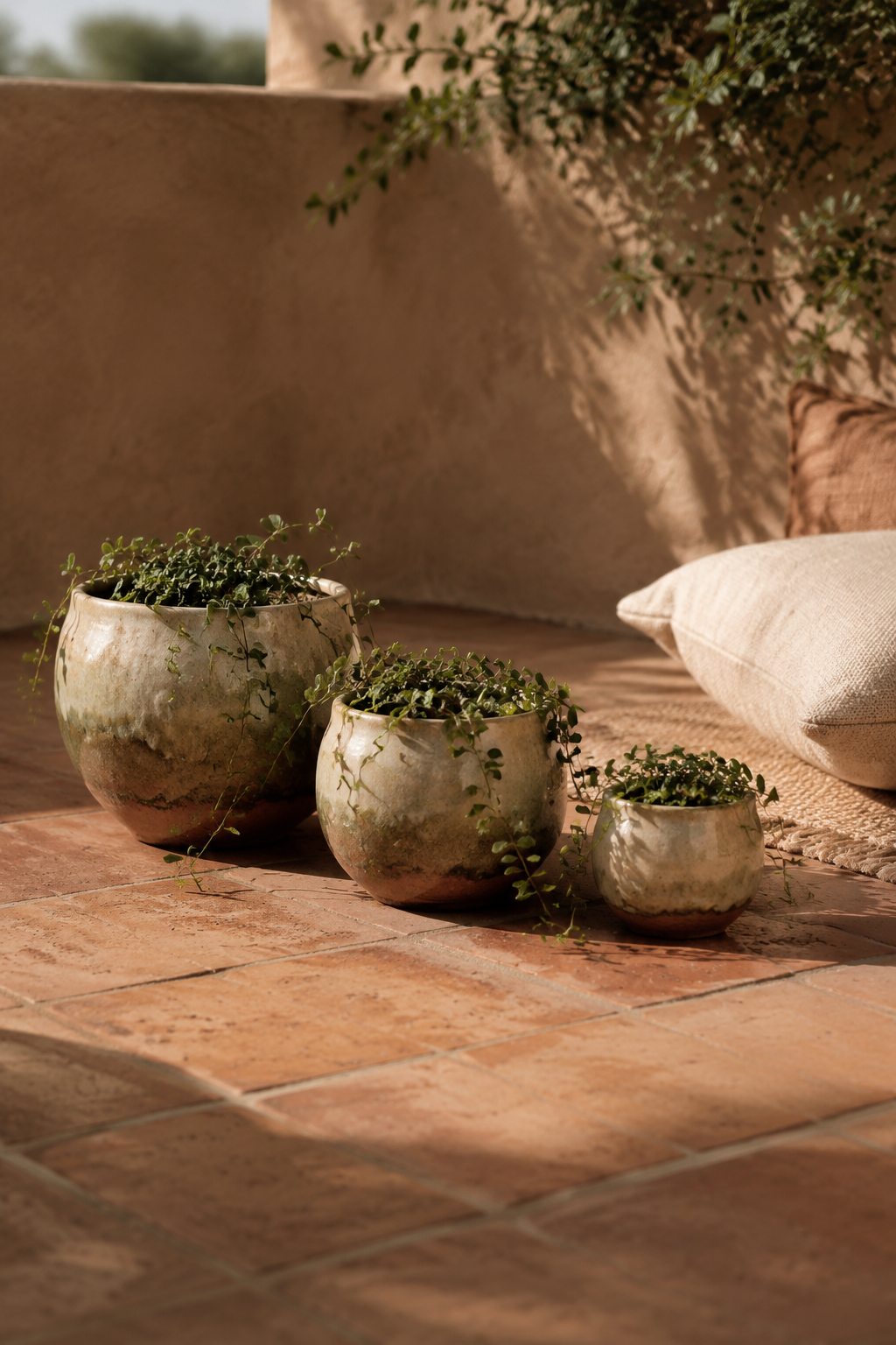 Ceramic Planter Trio